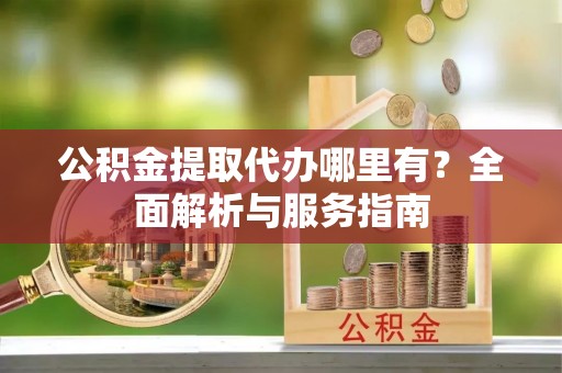 叶县公积金提取代办哪里有？全面解析与服务指南