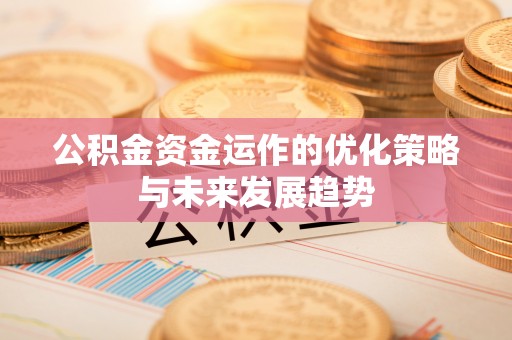 叶县公积金资金运作的优化策略与未来发展趋势