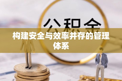 叶县构建安全与效率并存的管理体系