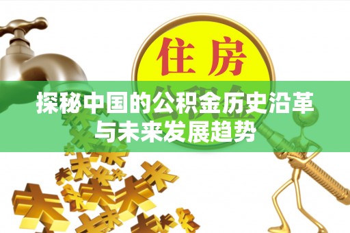 叶县探秘中国的公积金历史沿革与未来发展趋势