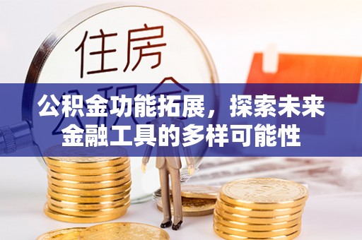 叶县公积金功能拓展，探索未来金融工具的多样可能性