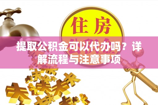 叶县提取公积金可以代办吗？详解流程与注意事项