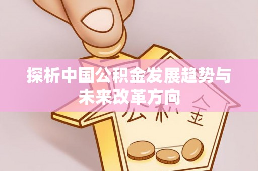 叶县探析中国公积金发展趋势与未来改革方向