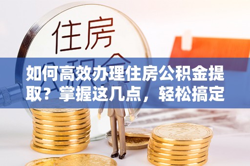叶县如何高效办理住房公积金提取？掌握这几点，轻松搞定！