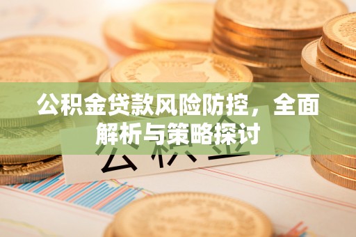 叶县公积金贷款风险防控，全面解析与策略探讨