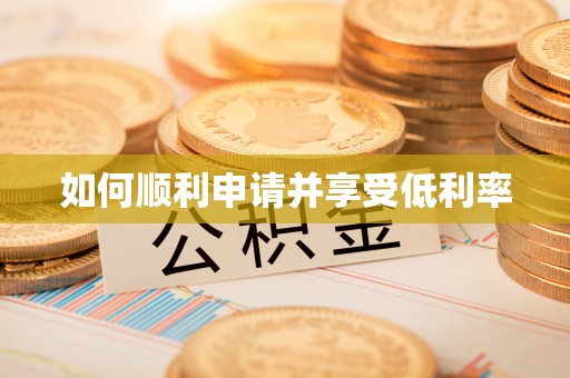 叶县如何顺利申请并享受低利率