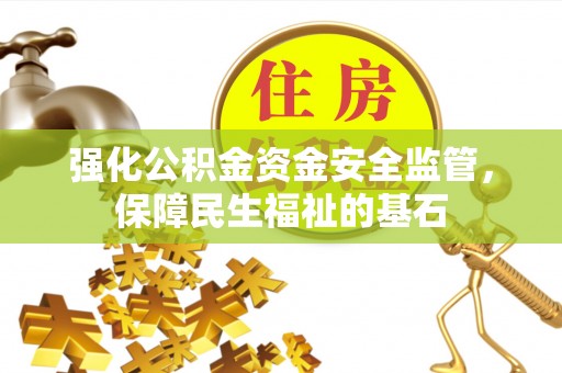 叶县强化公积金资金安全监管，保障民生福祉的基石